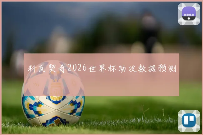科瓦契奇2026世界杯助攻数据预测